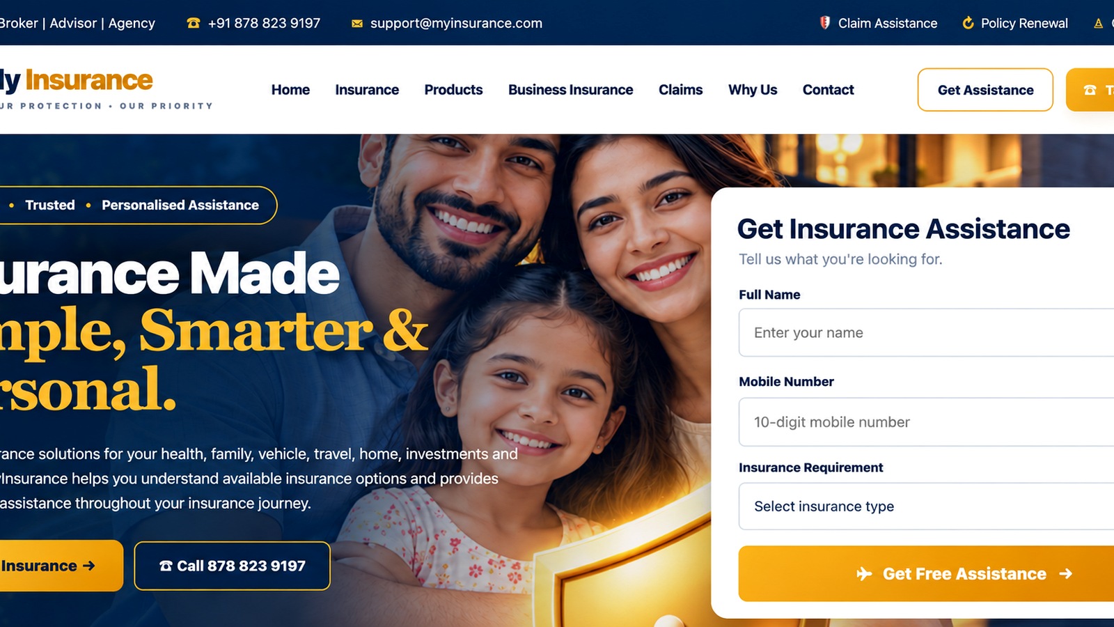 MyInsurance Website